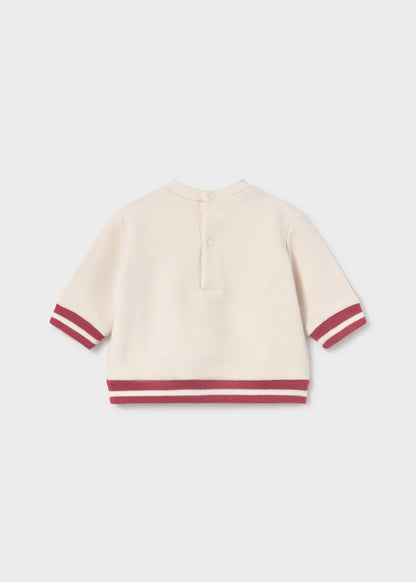 Sweat bordada para menina bebé, mayoral