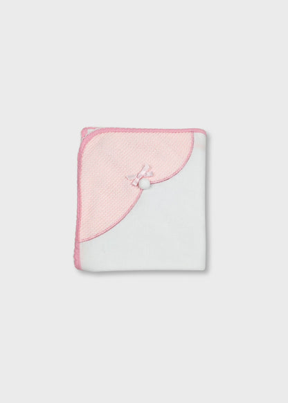 Fralda de algodão, cor de rosa