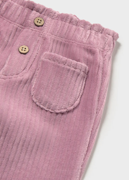 Calça bombazina para menina bebé, mayoral