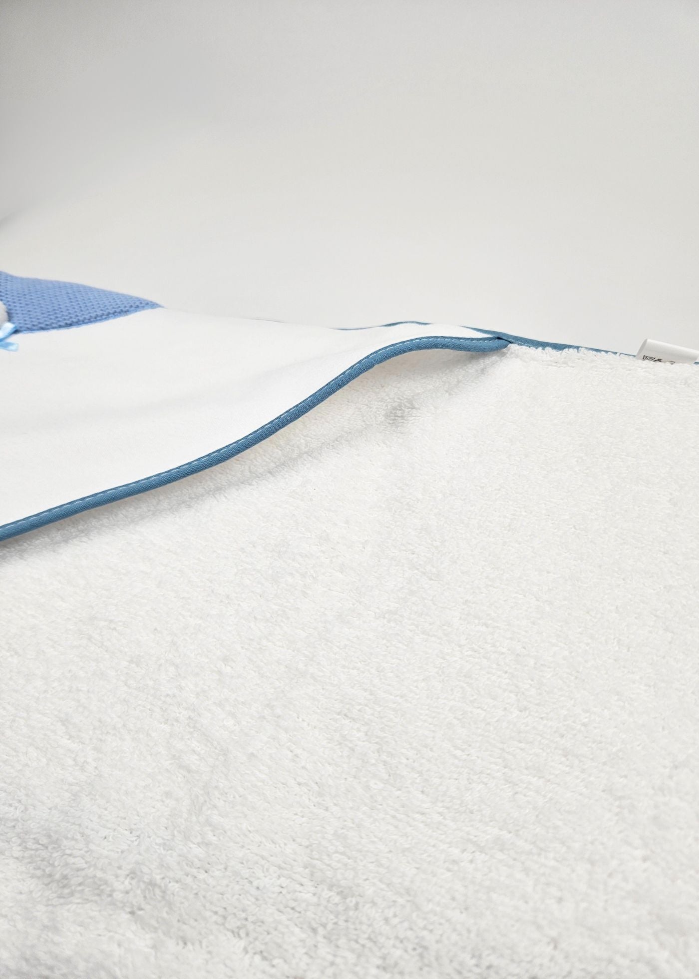 Toalha de banho de bebé, azul marinho