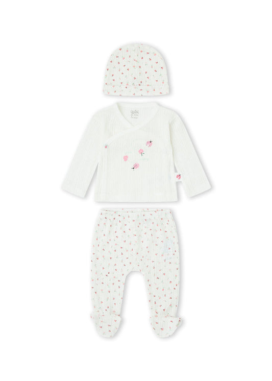 Conjunto recém nascida de algodão