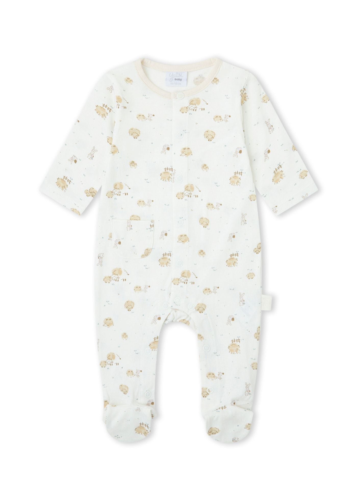 Babygrow de algodão para recém nascido