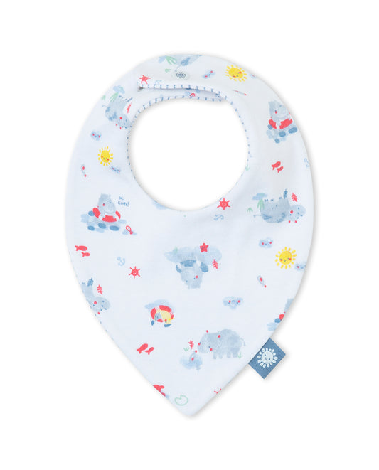 Babete de algodão para bebé