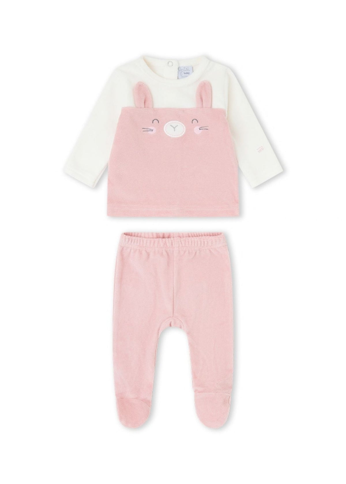 Conjunto de camisola e calça para recém nascido