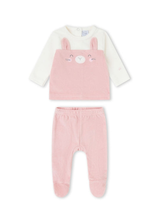 Conjunto de camisola e calça para recém nascido