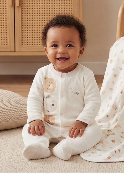 Babygrow cardado recém nascido