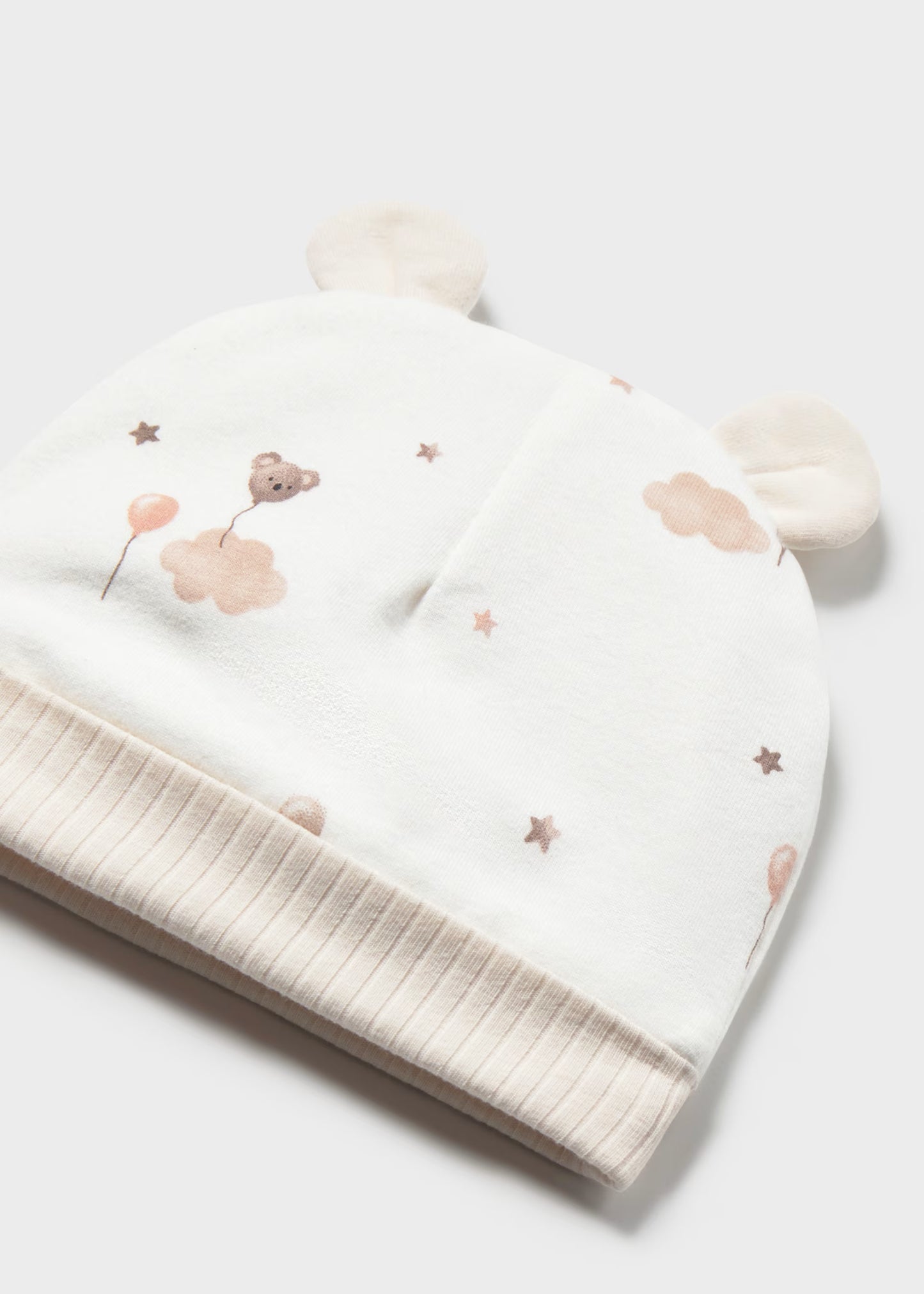 Pack de babygrow, gorro e babete para recém nascido, mayoral