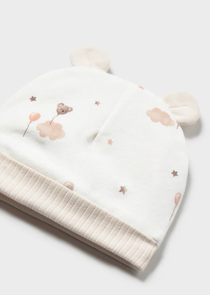 Pack de babygrow, gorro e babete para recém nascido, mayoral