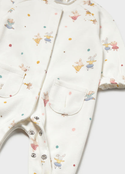 Pack 2 babygrows de algodão para bebé, mayoral