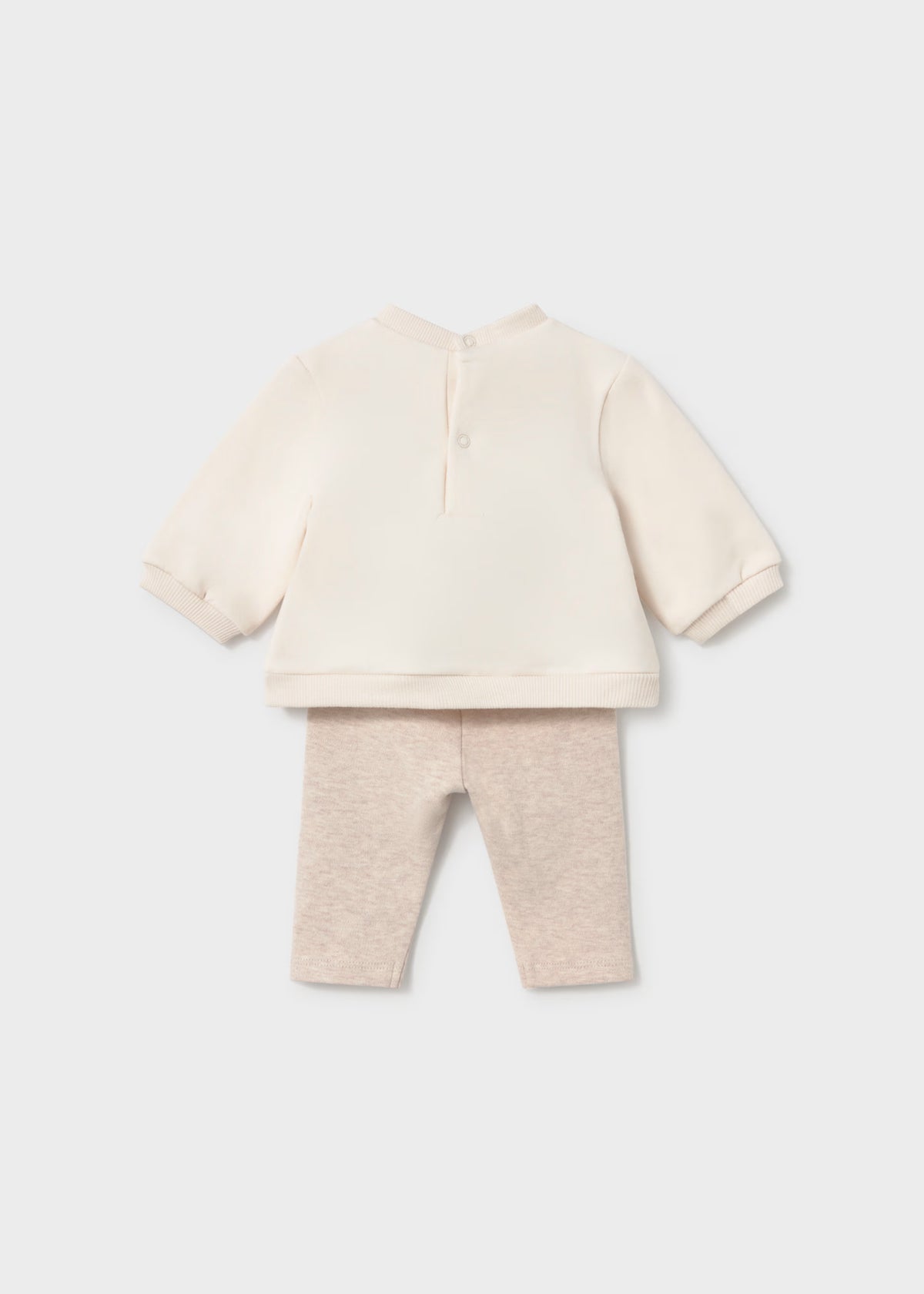 Pack de 2 conjuntos de camisola e legging para recém nascida