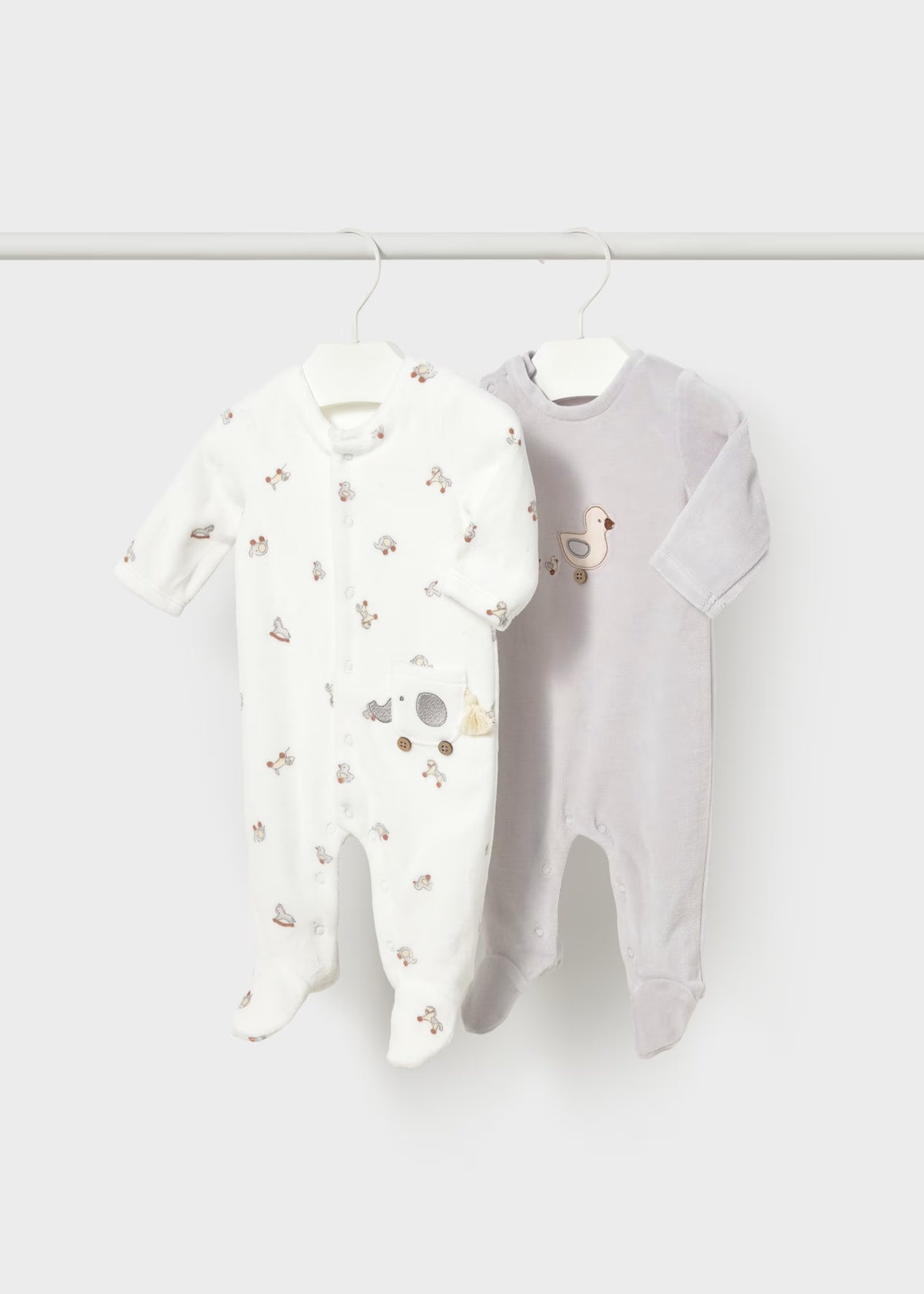 Pack 2 babygrows recém nascido