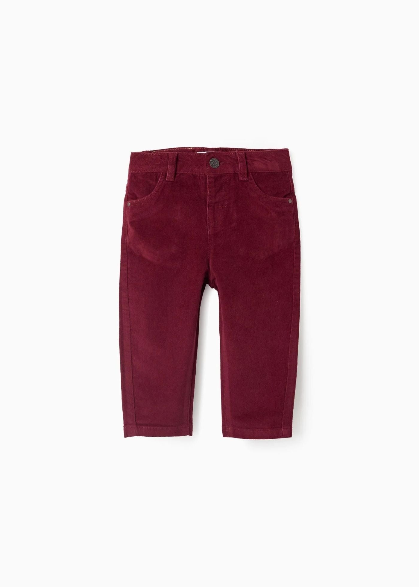 Calças de Bombazine para Bebé Menino, Vermelho