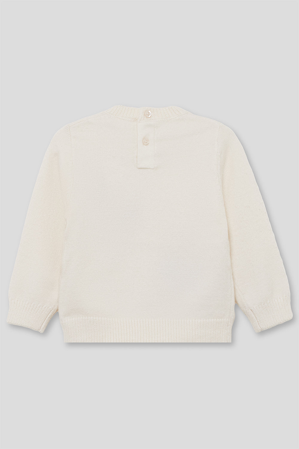 Camisola de malha de bebé menina