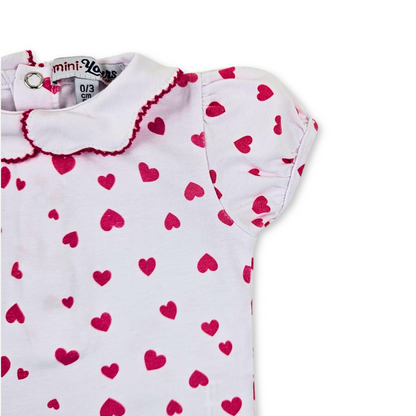 Conjunto de menina de t-shirt e calção