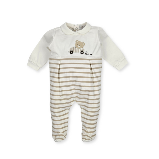 Babygrow algodão de manga comprida