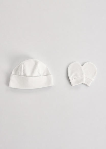 Pack de gorro e luvas algodão