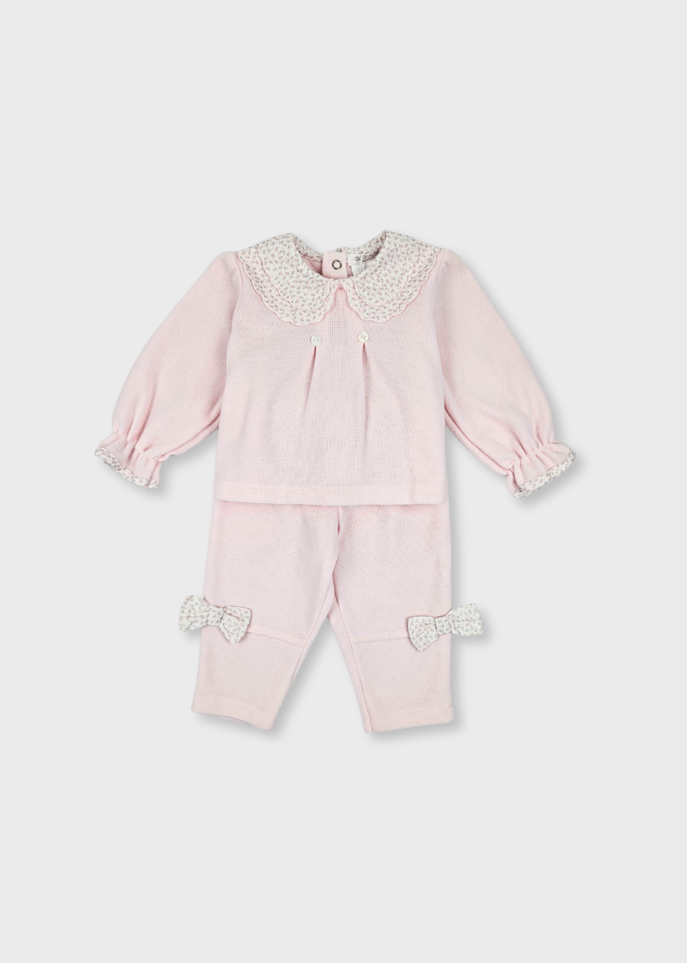 Conjunto Cardado Cor de Rosa