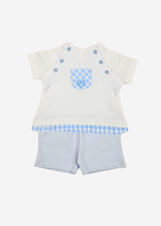 Conjunto de menino camisola e calção