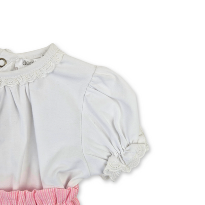 Conjunto de menina, camisola e calção