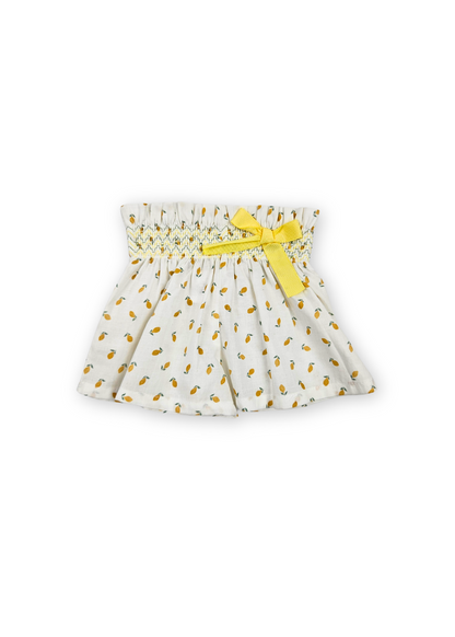 Conjunto de menina camisola e calção