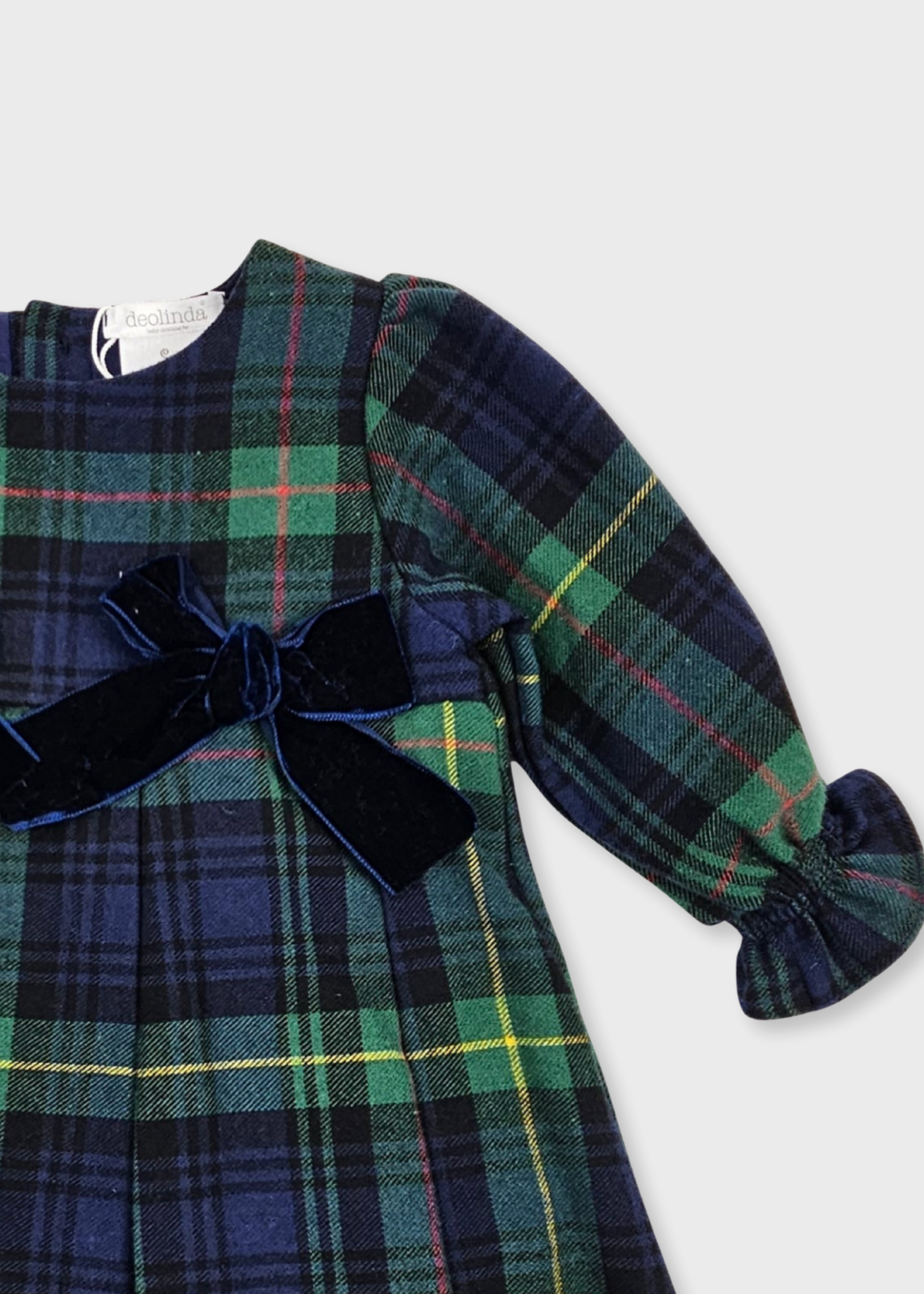 Vestido em xadrez