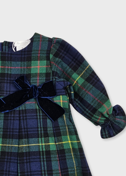 Vestido em xadrez