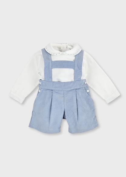 Conjunto de Jardineira e Camisa