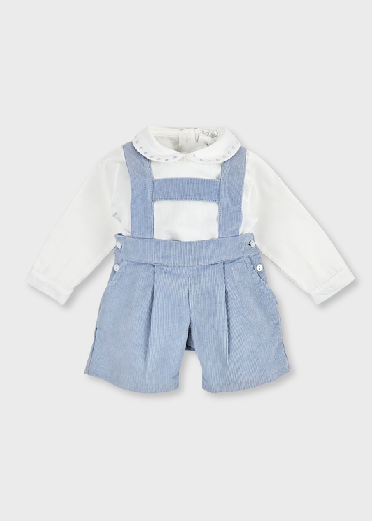 Conjunto de Jardineira e Camisa