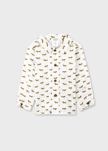 Camisa e Calças em Bombazine