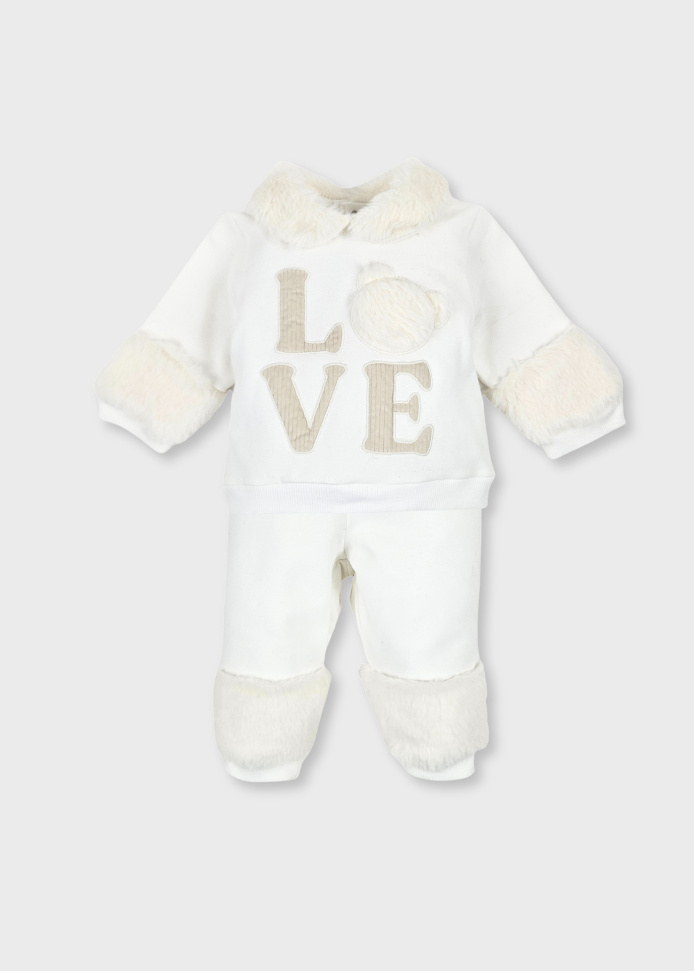 Conjunto Branco Cardado