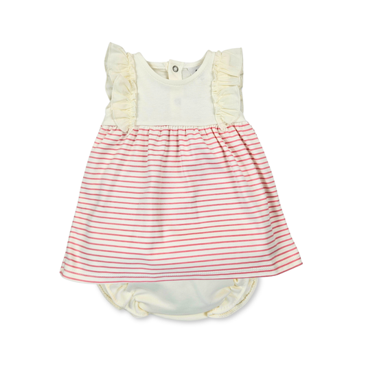 Conjunto vestido e tapa fralda