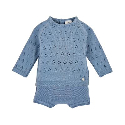 Conjunto de Malha em Azul