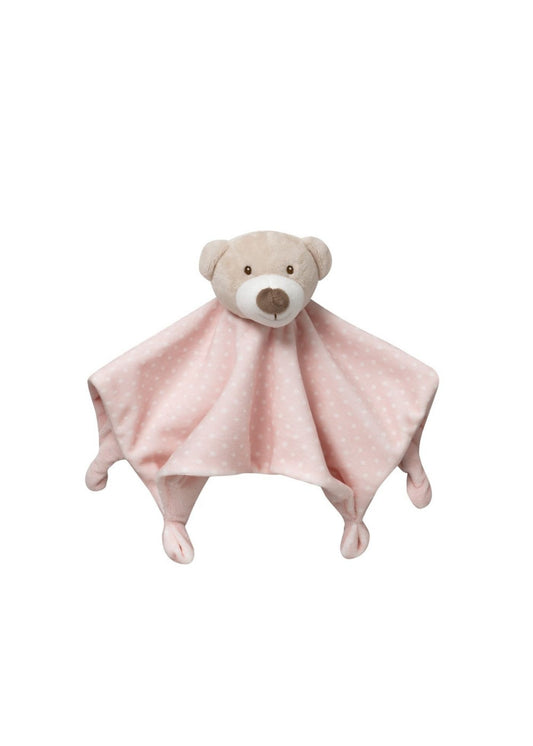 Doudou ursinho cor de rosa interbaby