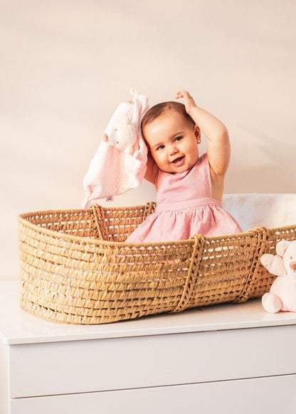 Doudou ursinho cor de rosa interbaby