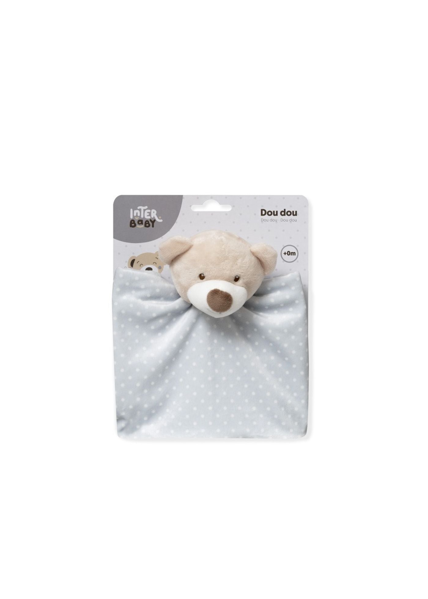 Doudou ursinho cinzento interbaby