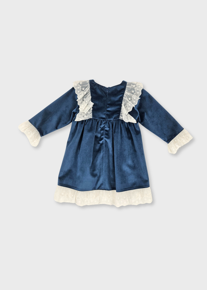 Vestido de Bebé em Veludo