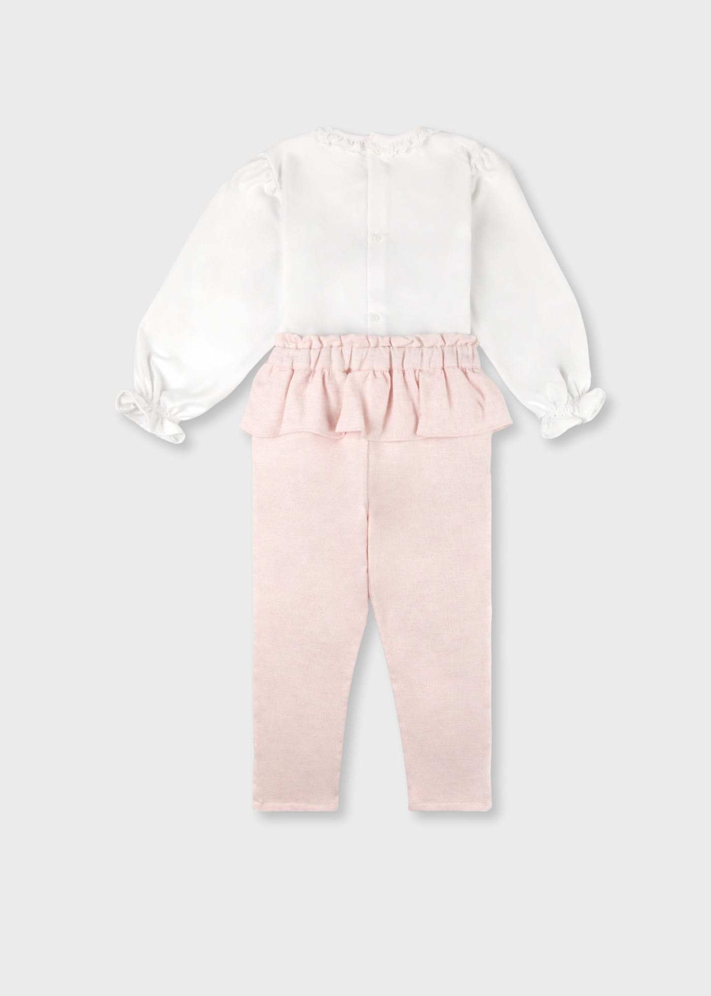 Camisola e Calças cor de rosa