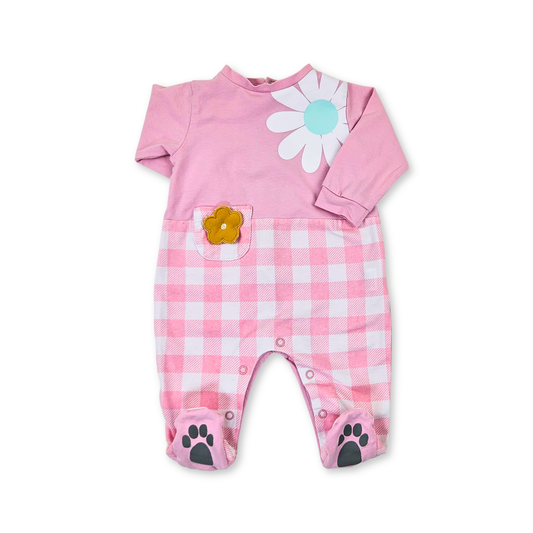 Babygrow cor de rosa