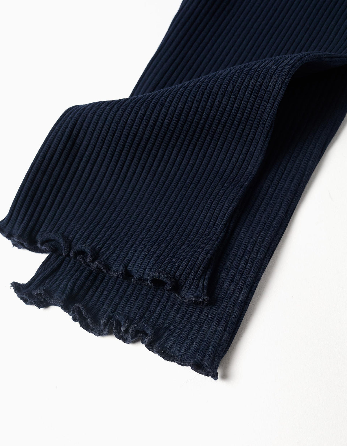 Conjunto de sweat e calças de algodão para bebé menina, branco/azul