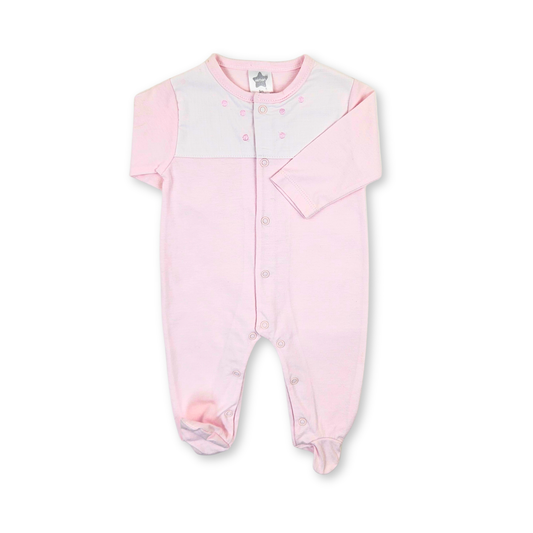Babygrow para bebé menina em algodão