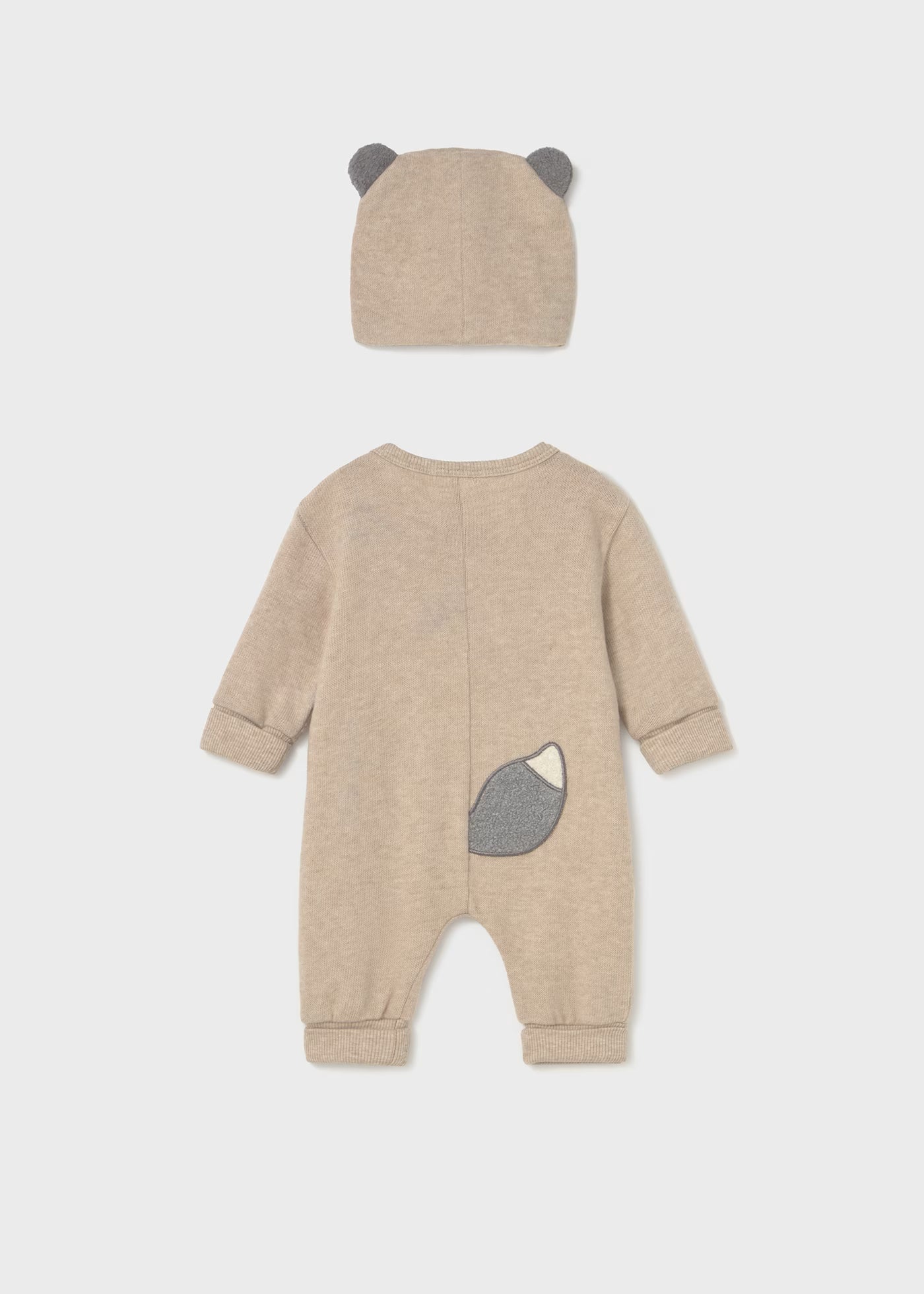 Babygrow com gorro recém nascido