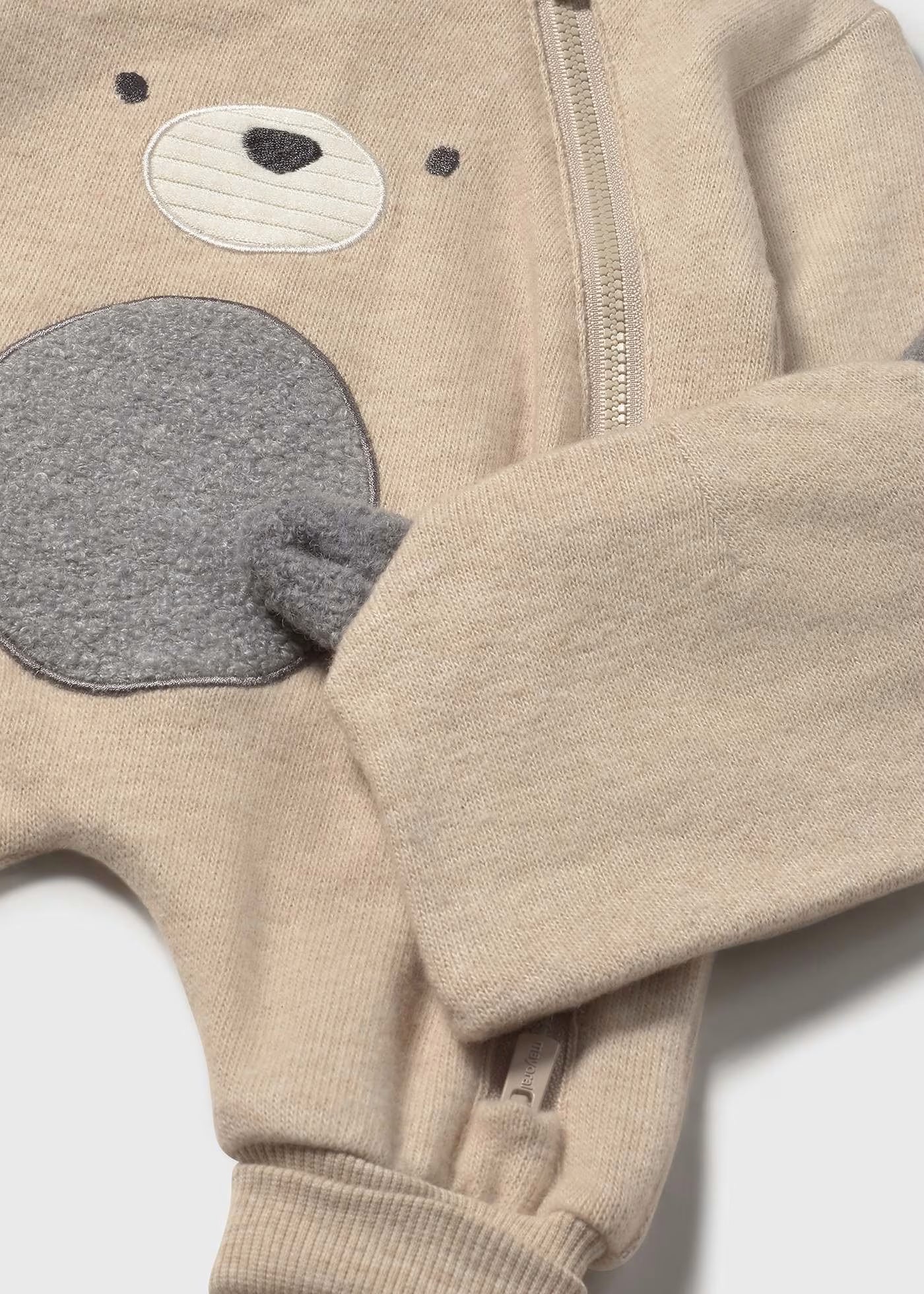 Babygrow com gorro recém nascido