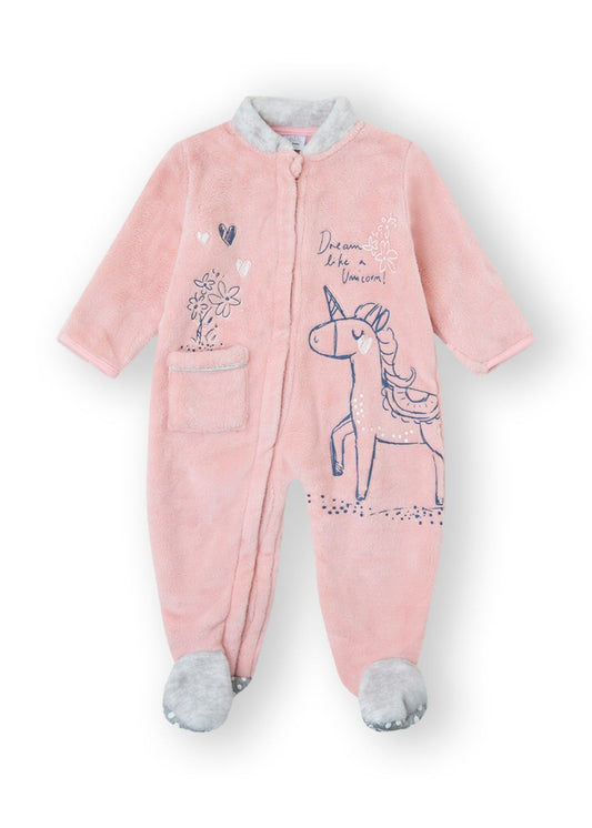 Babygrow cardado bebé menina