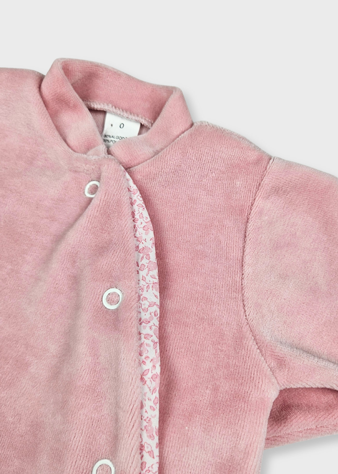 Babygrow de veludo