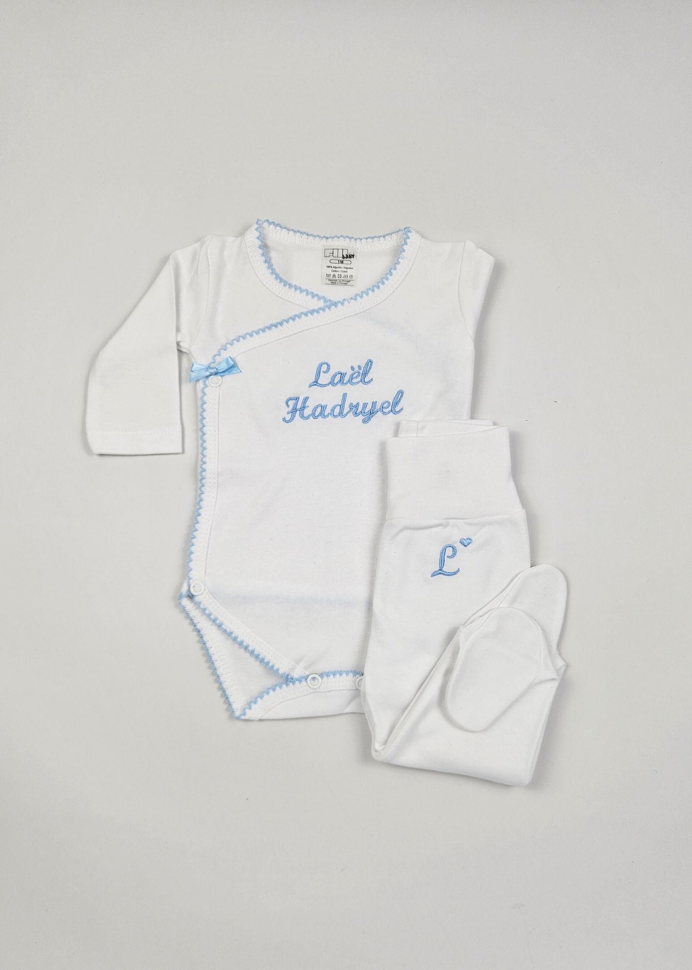 Pack bordado personalizado - bodie e collant