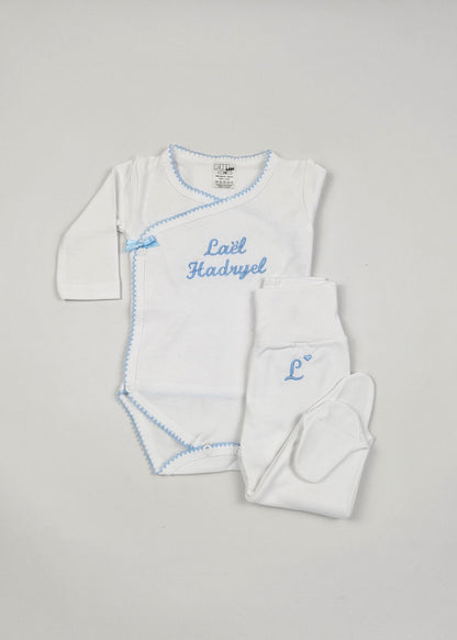 Pack bordado personalizado - bodie e collant