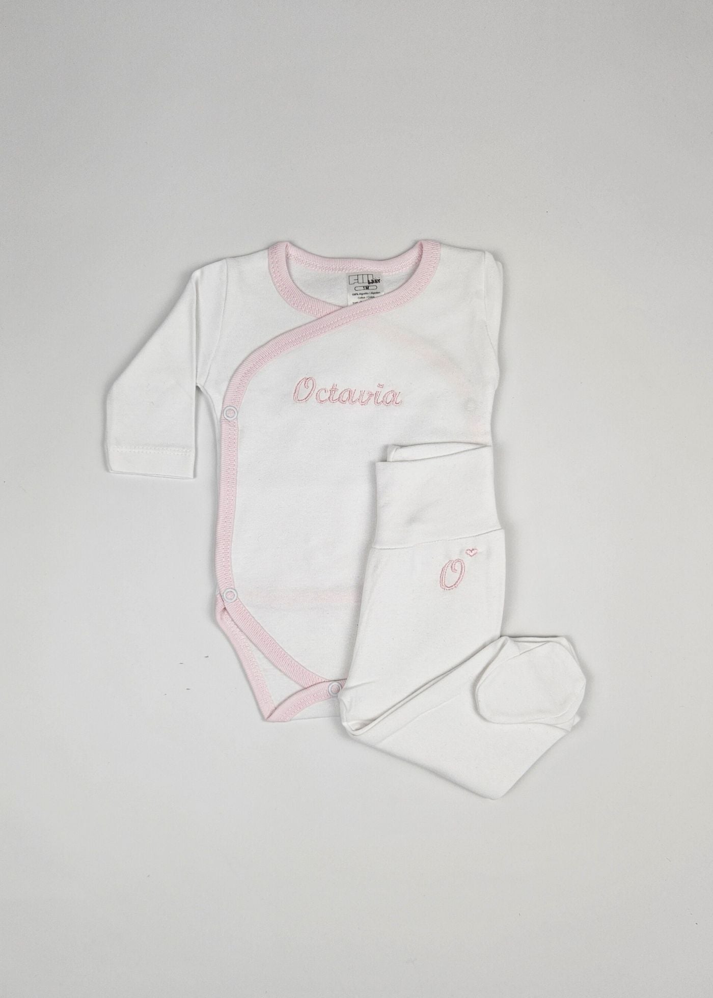 Pack bordado personalizado - bodie e collant
