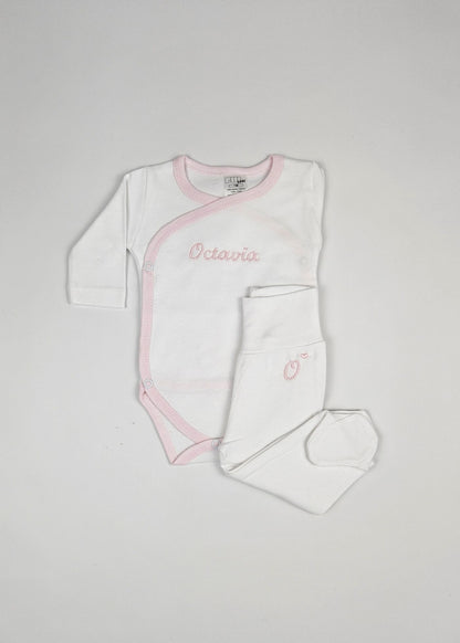 Pack bordado personalizado - bodie e collant
