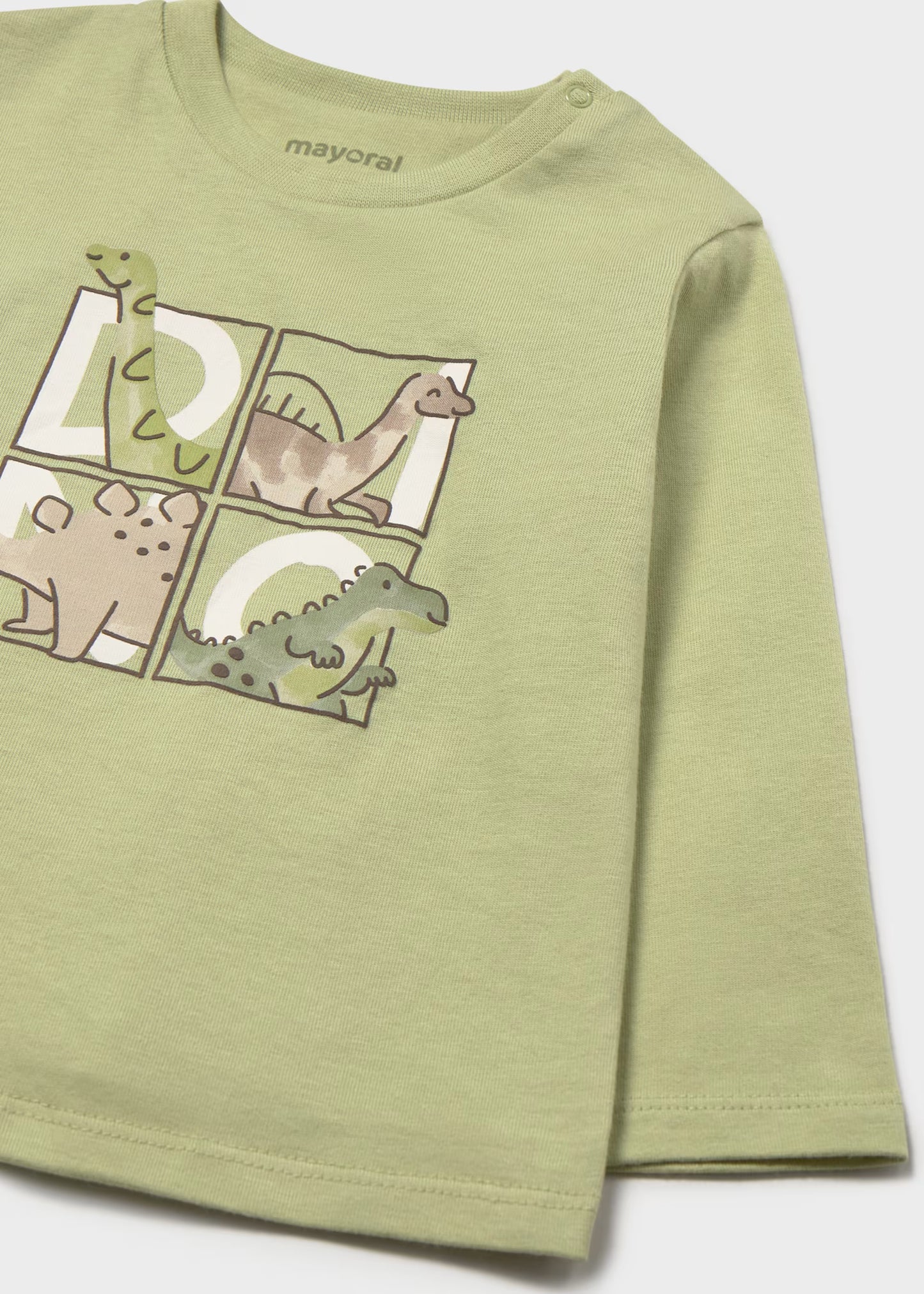 Camisola dinossauros bebé, manga comprida, bebé menino mayoral