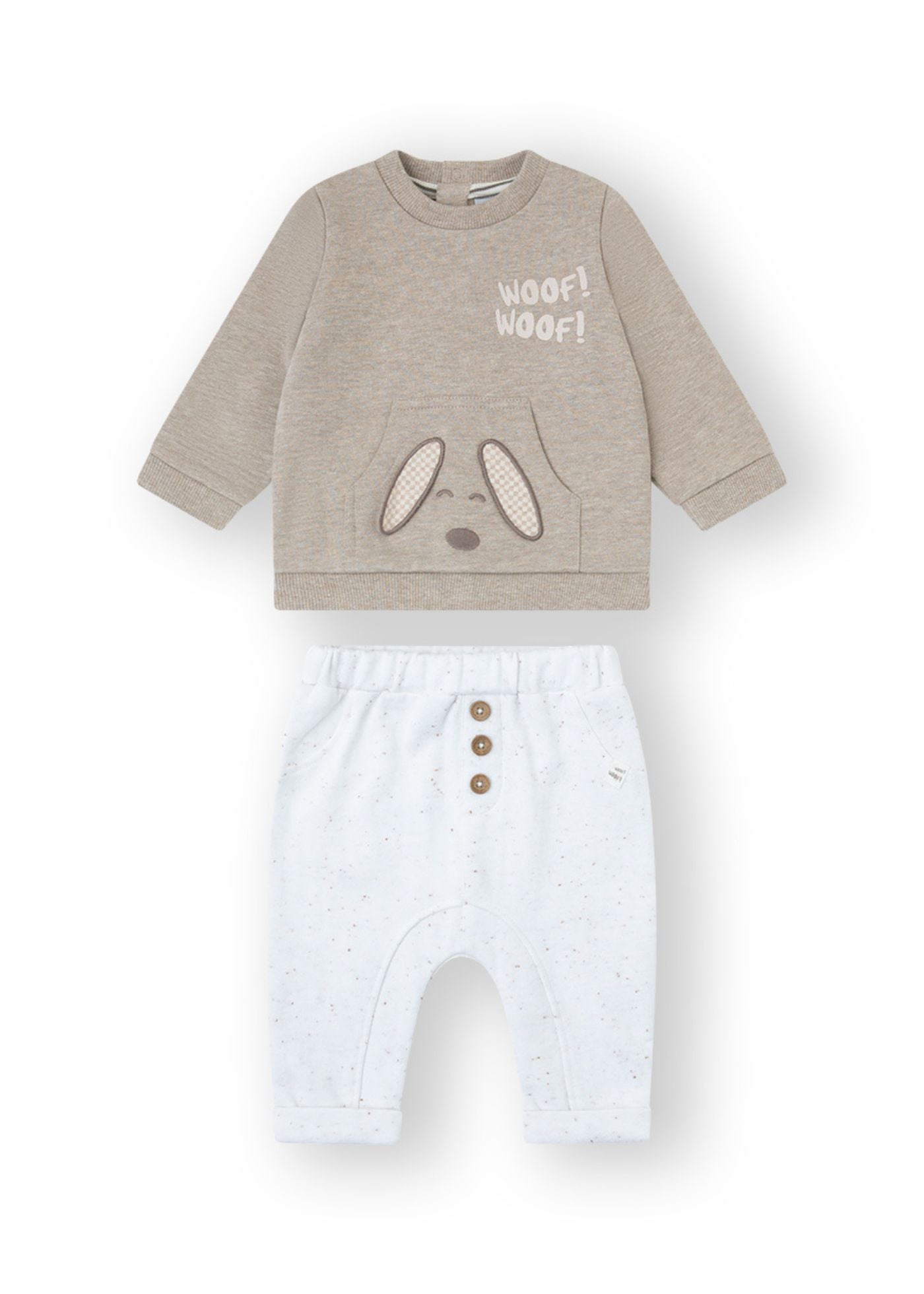 Conjunto camisola e calça bebé menino